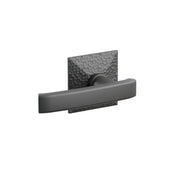 Emtek Concealed Fastener Geneva Lever Set With Hammered Rosette