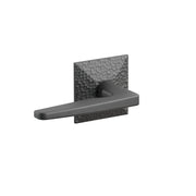 Emtek Concealed Fastener Hermes Lever Set With Hammered Rosette