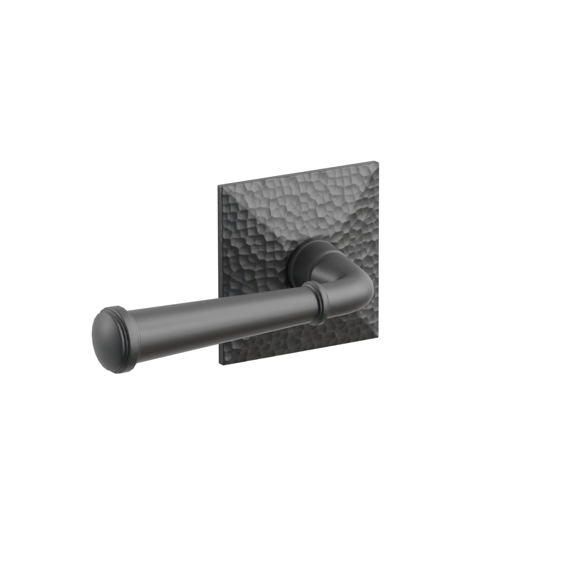 Emtek Mercury Lever Set with Hammered Rosette