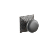 Emtek Providence Knob Set with Hammered Rosette