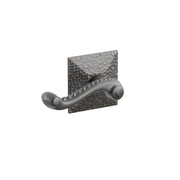 Emtek Concealed Fastener Rope Lever Set With Hammered Rosette