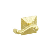 Emtek Ribbon & Reed Lever Set with Hammered Rosette