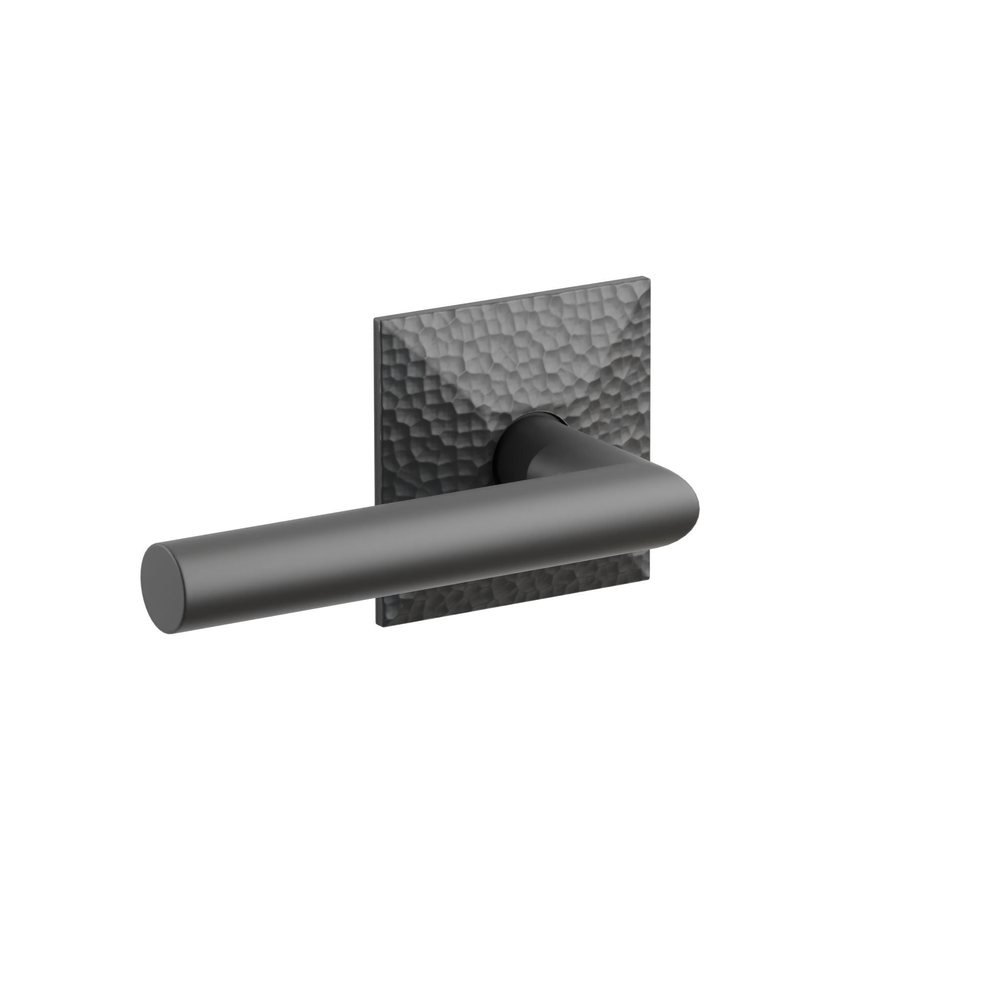 Emtek Concealed Fastener Stuttgart Lever Set With Hammered Rosette