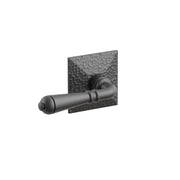 Emtek Concealed Fastener Turino Lever Set With Hammered Rosette