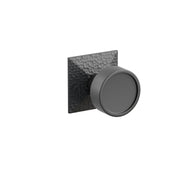 Emtek Concealed Fastener Verve Knob Set With Hammered Rosette