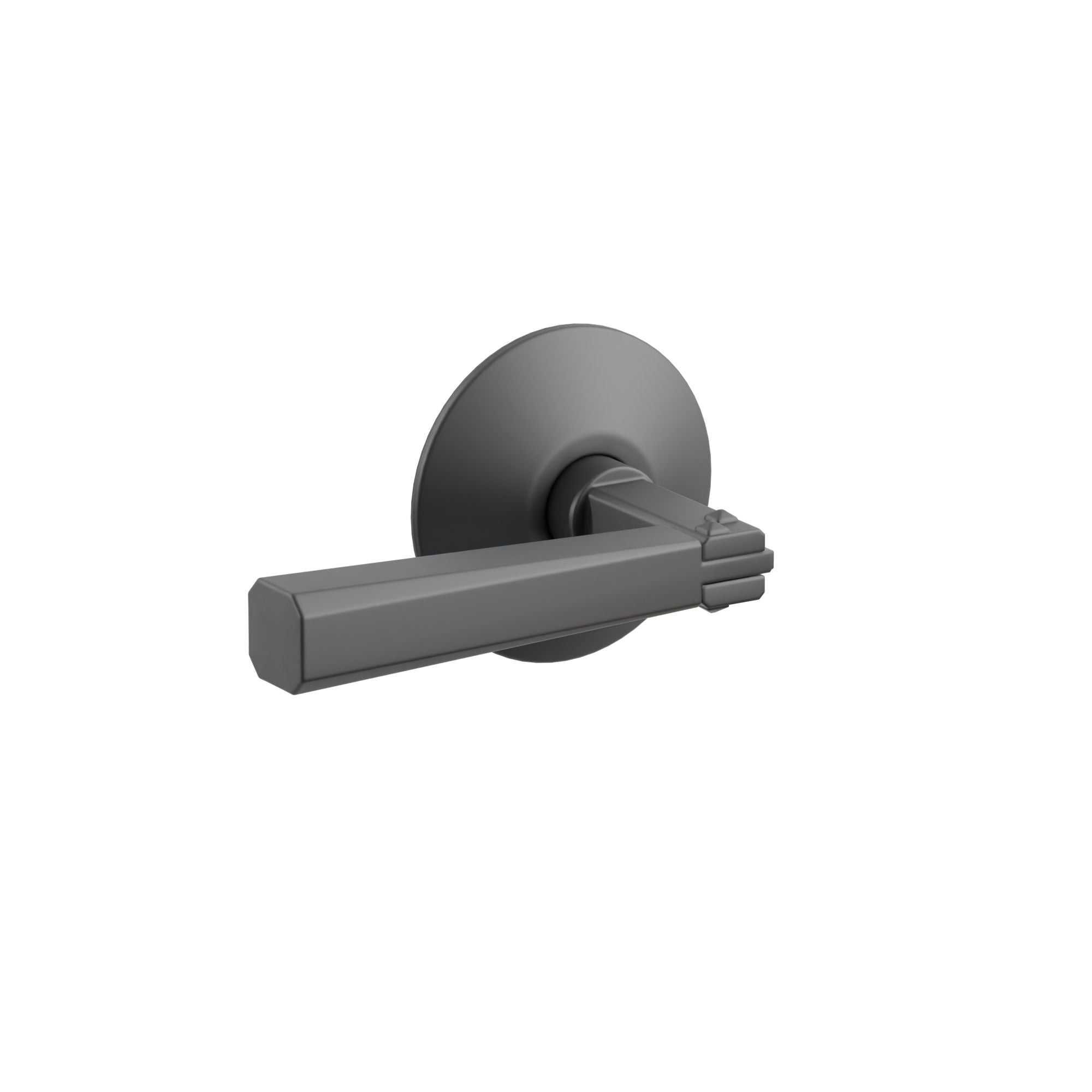 Emtek Concealed Fastener Arts & Crafts Lever Set With Modern Rosette