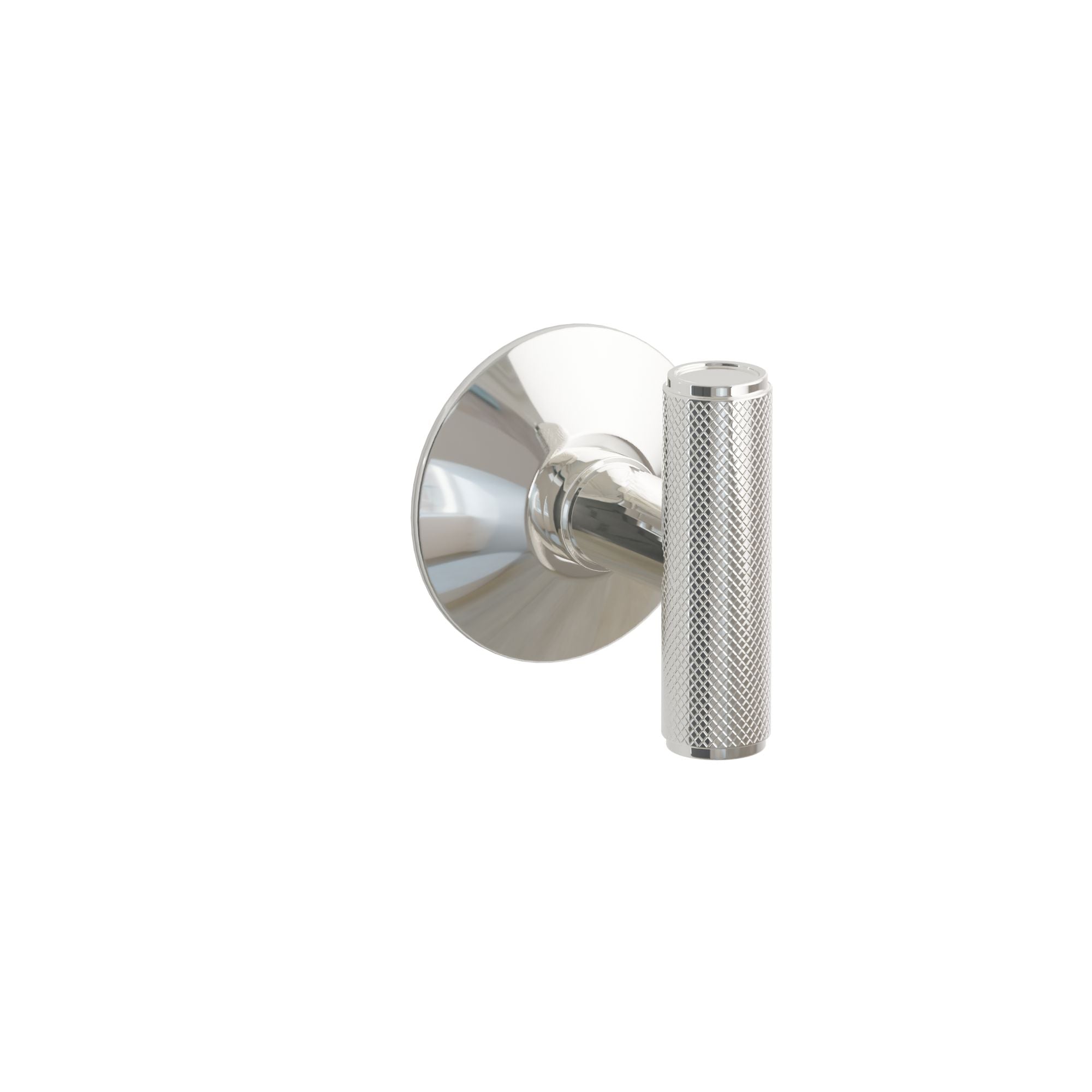 Emtek Ace Knurled Knob Set with Modern Rosette
