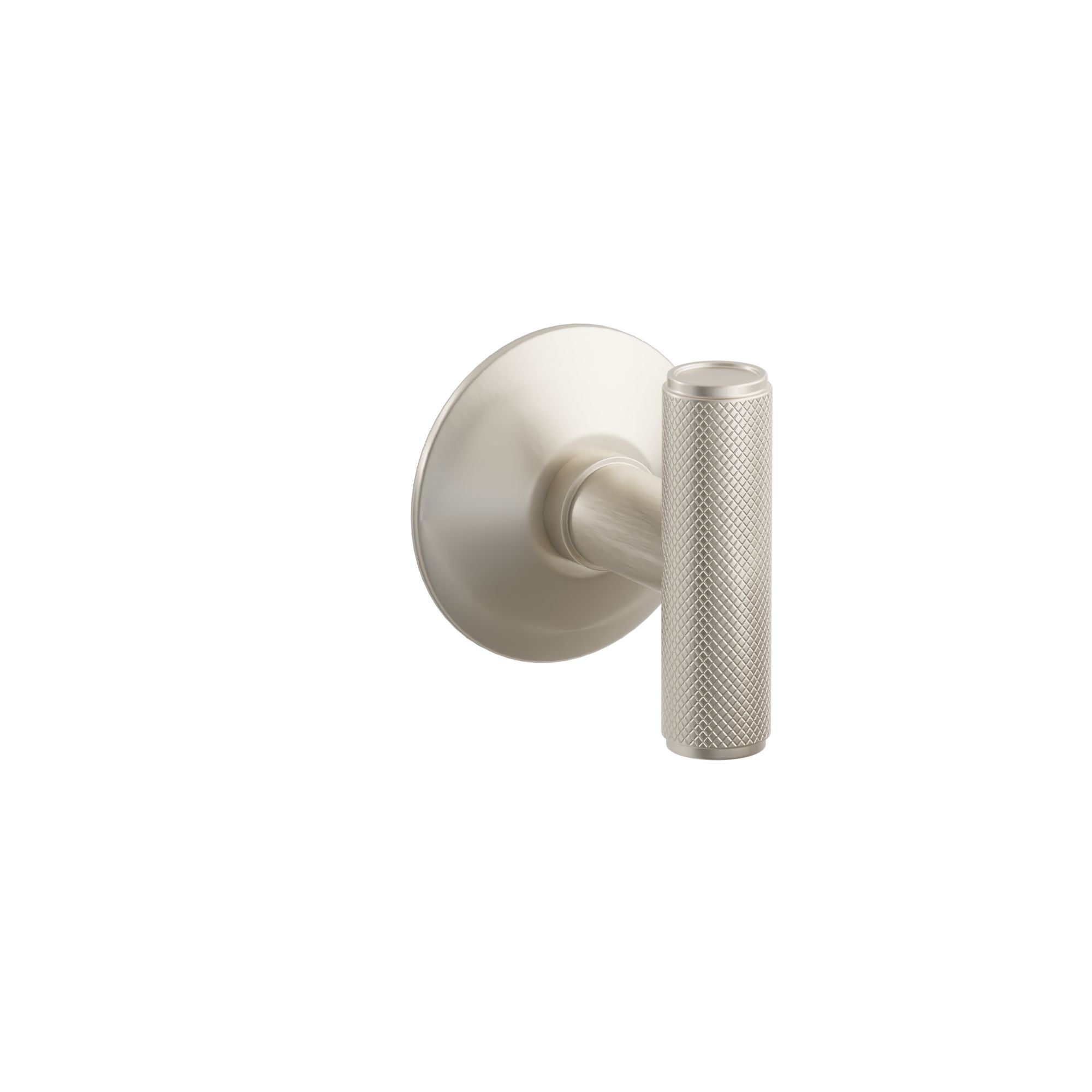 Emtek Ace Knurled Knob Set with Modern Rosette