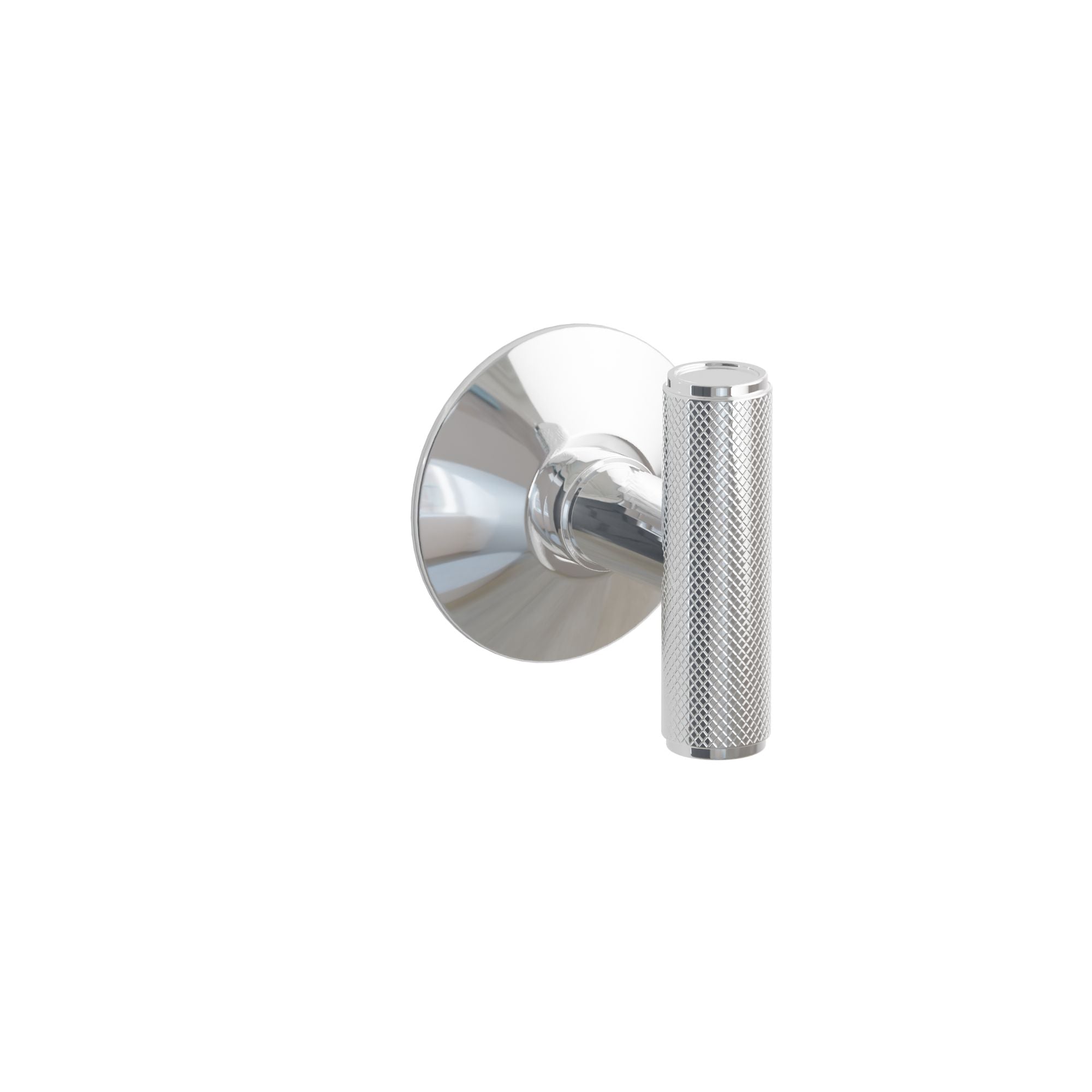 Emtek Ace Knurled Knob Set with Modern Rosette