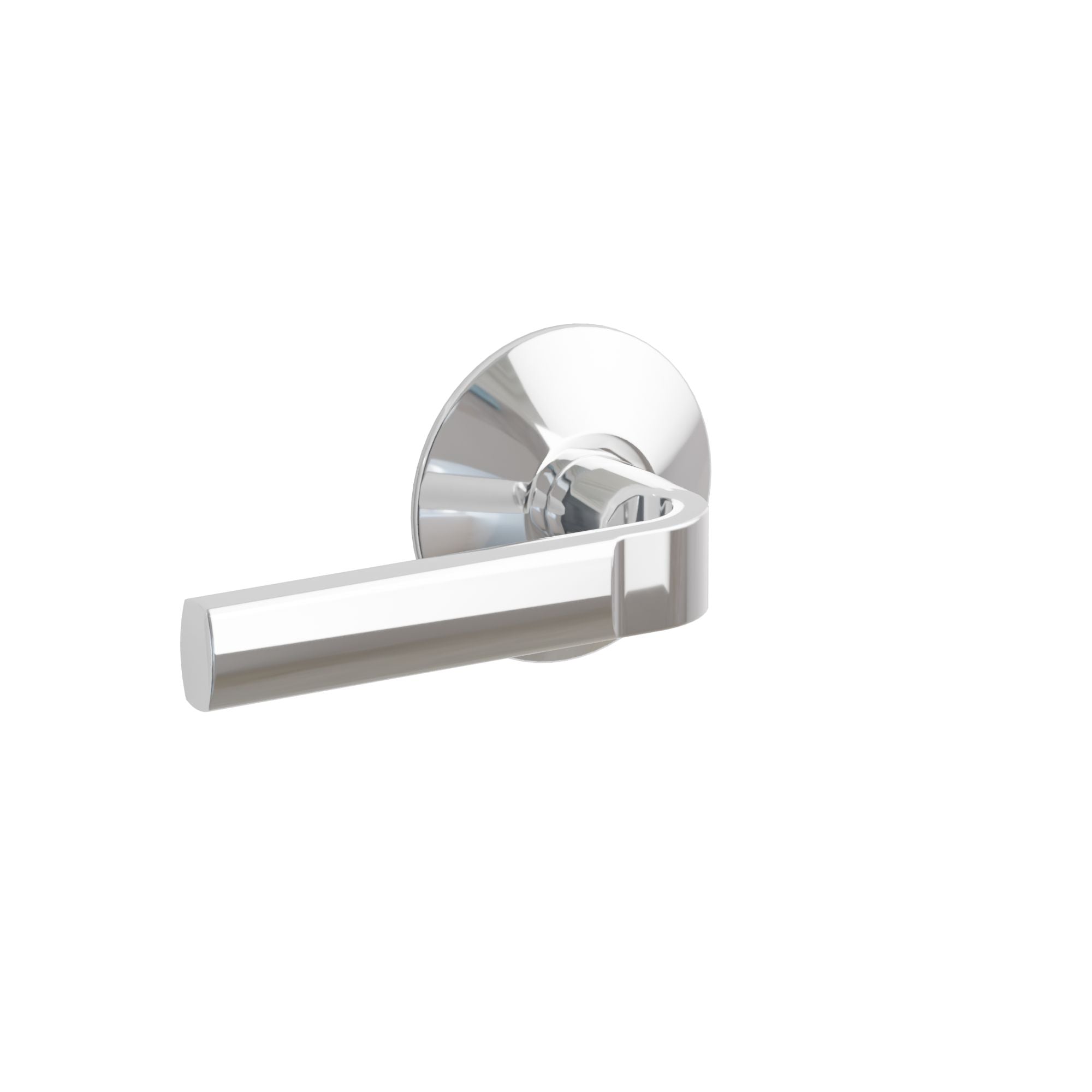 Emtek Aston Lever Set with Modern Rosette