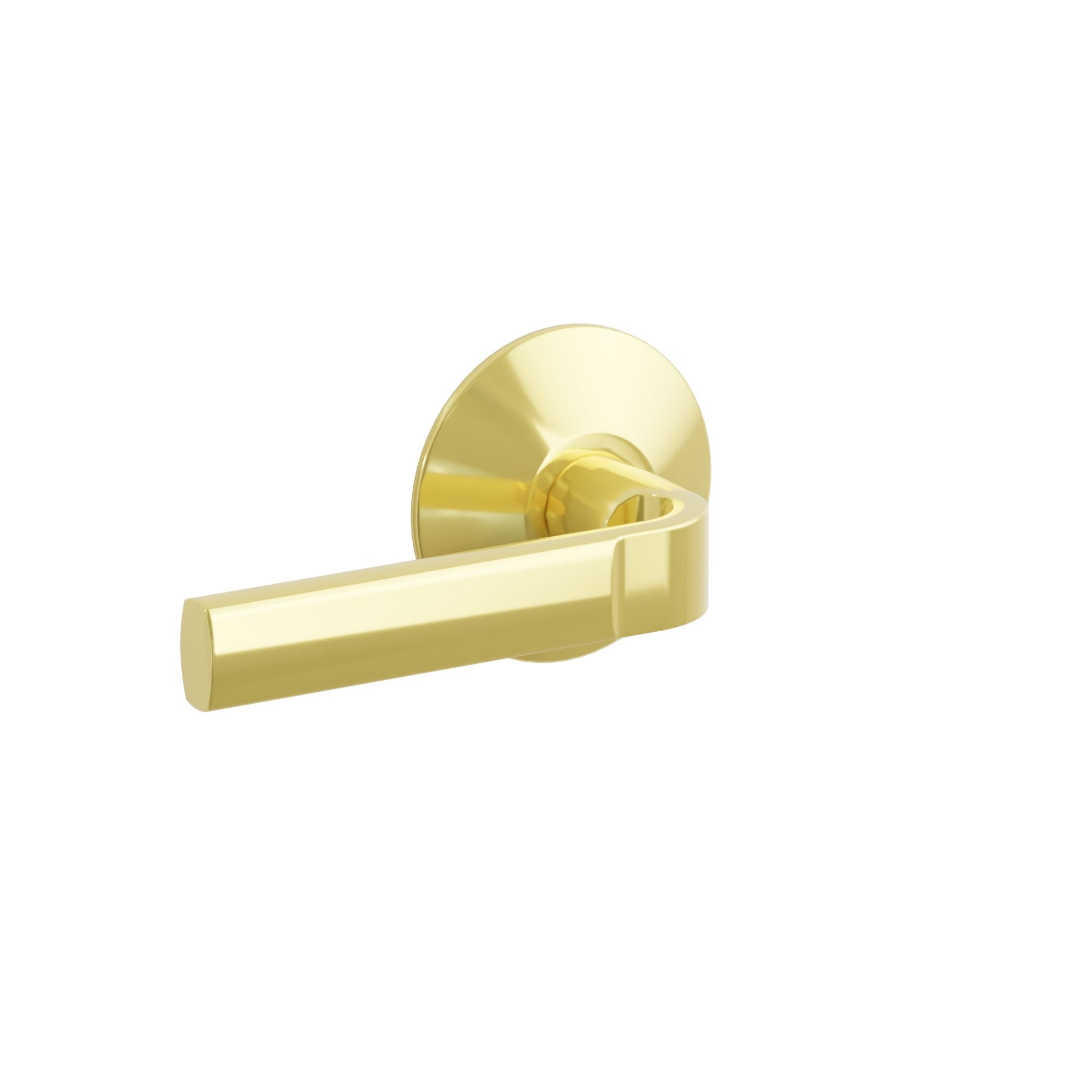 Emtek Concealed Fastener Aston Lever Set with Modern Rosette