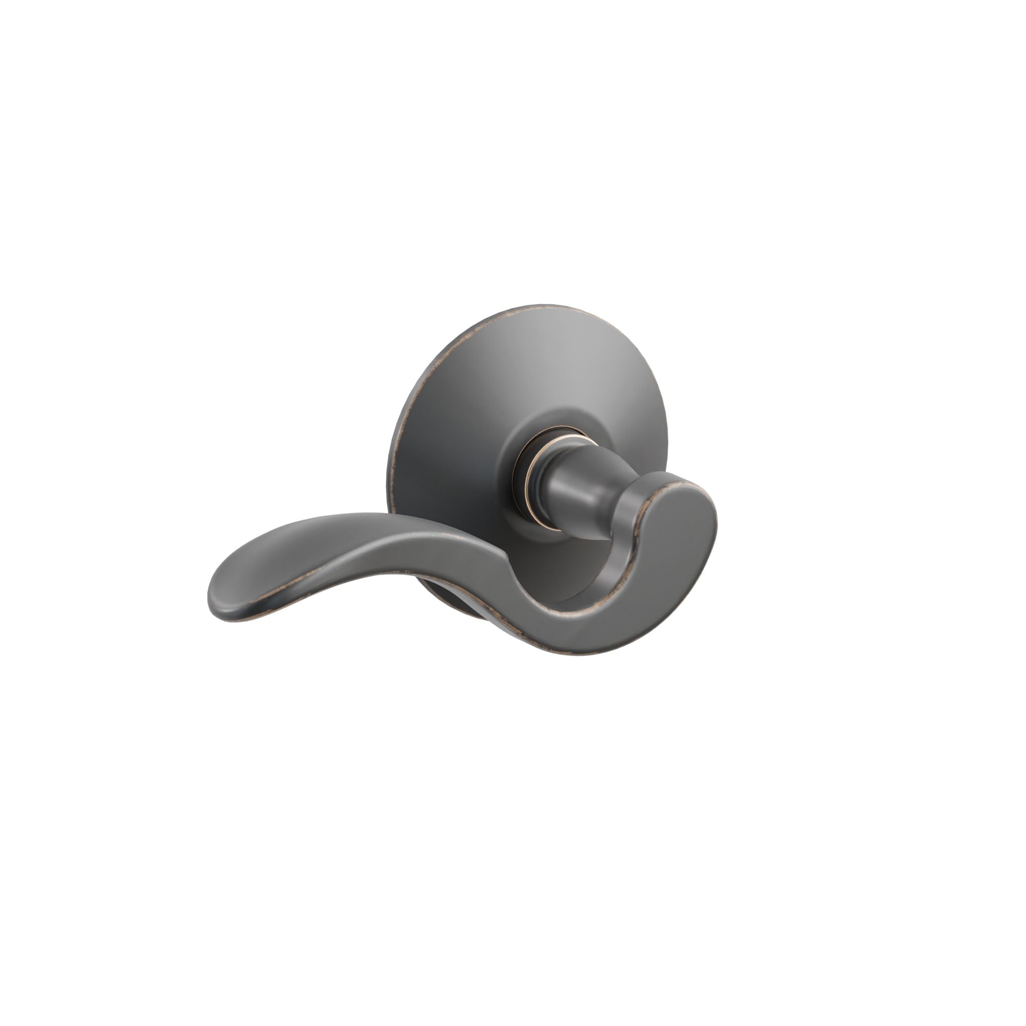 Emtek Cortina Lever Set with Modern Rosette