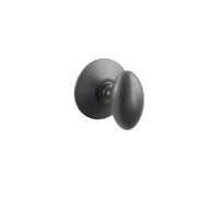 Emtek Egg Knob Set with Modern Rosette