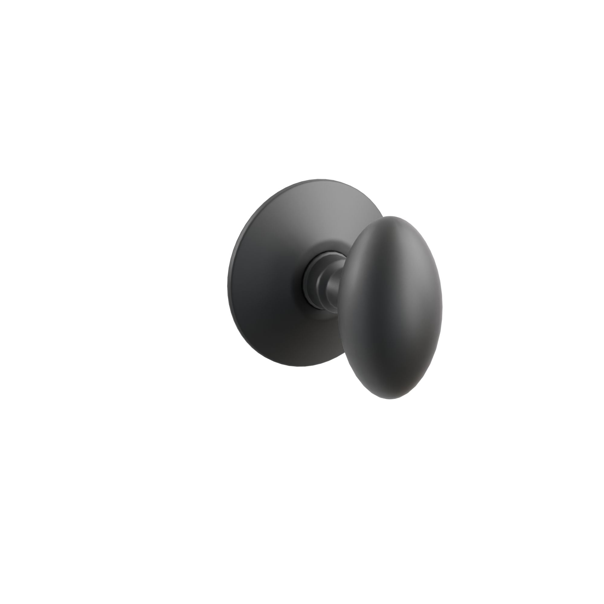 Emtek Egg Knob Set with Modern Rosette