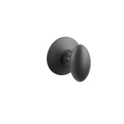 Emtek Concealed Fastener Egg Knob Set With Modern Rosette