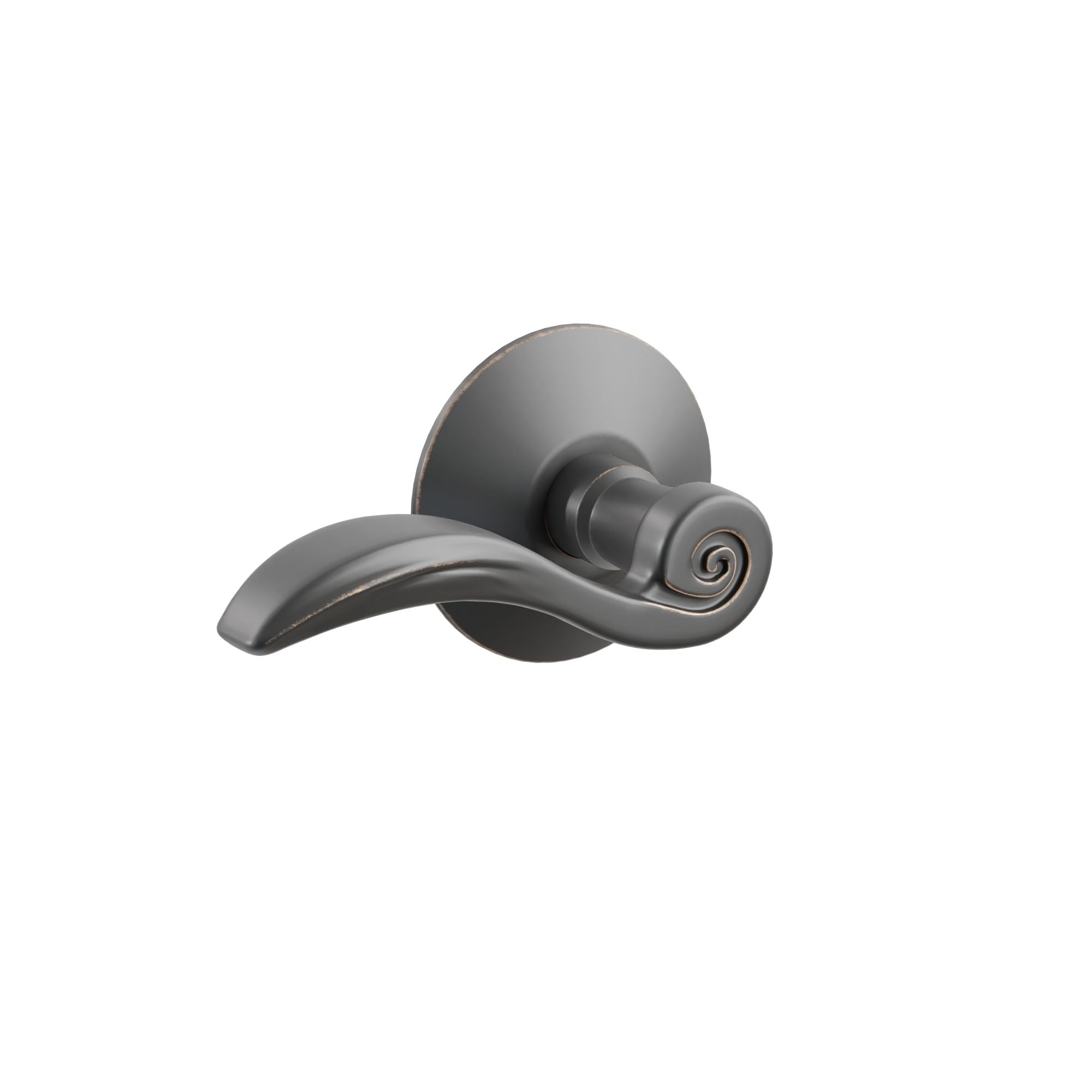 Emtek Concealed Fastener Elan Lever Set With Modern Rosette