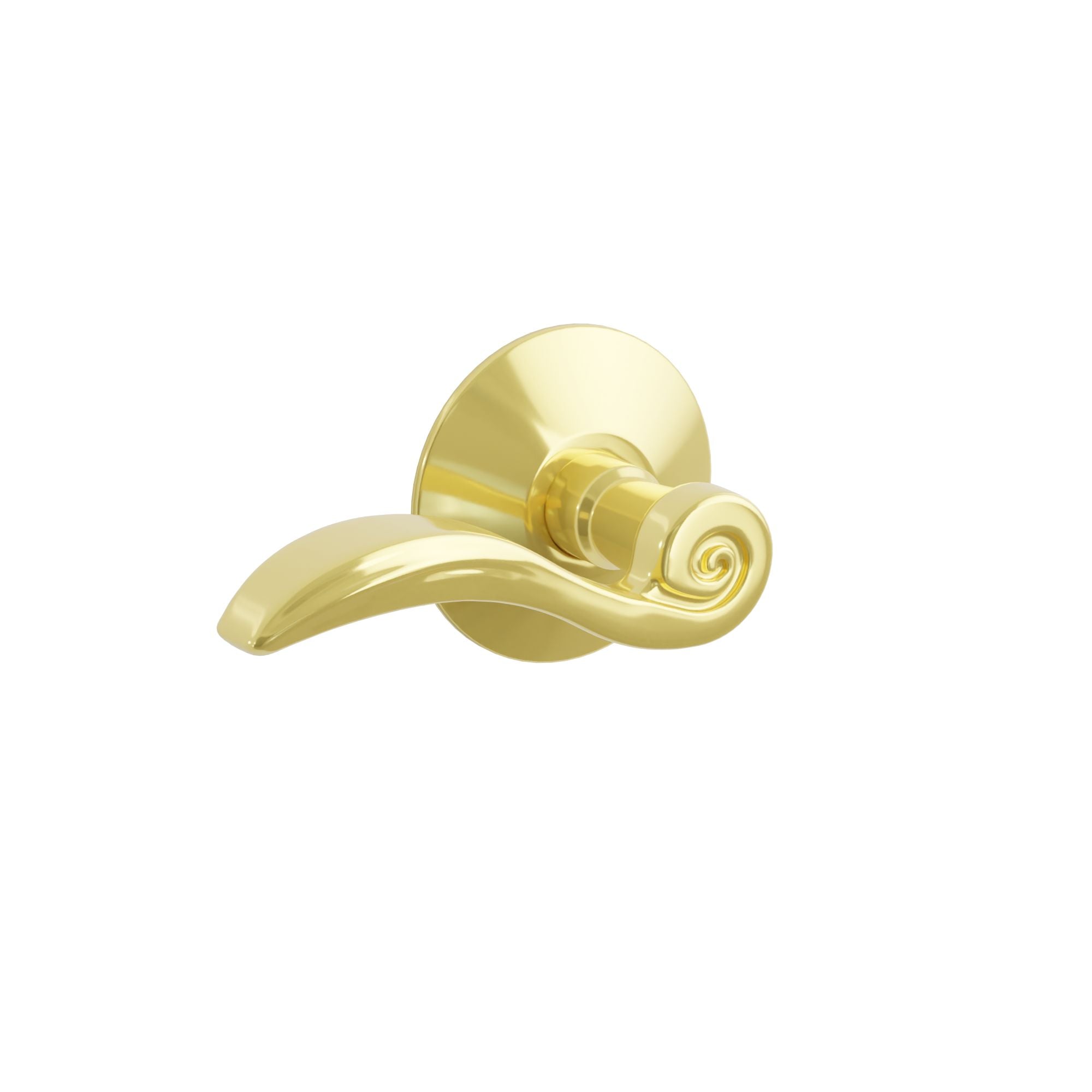 Emtek Concealed Fastener Elan Lever Set With Modern Rosette