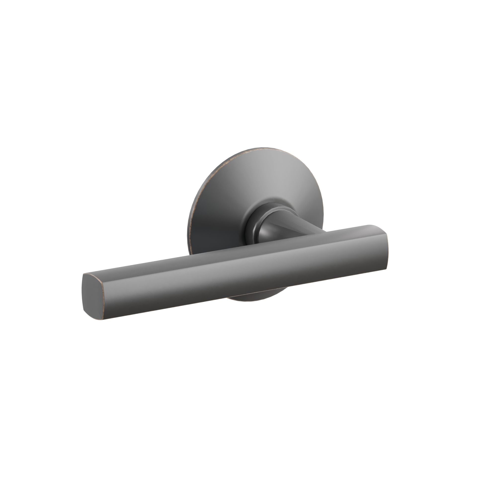 Emtek Freestone Lever Set with Modern Rosette