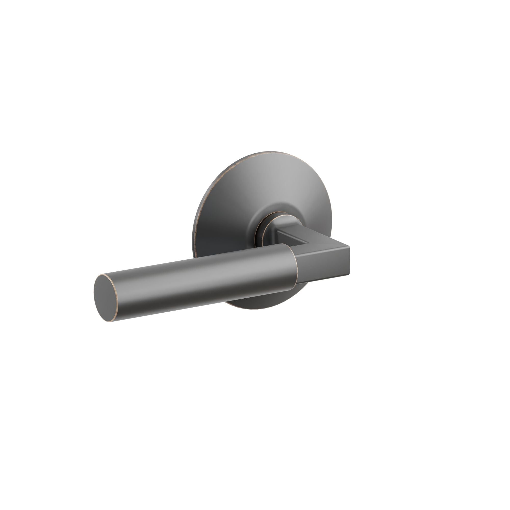 Emtek Hercules Lever Set with Modern Rosette