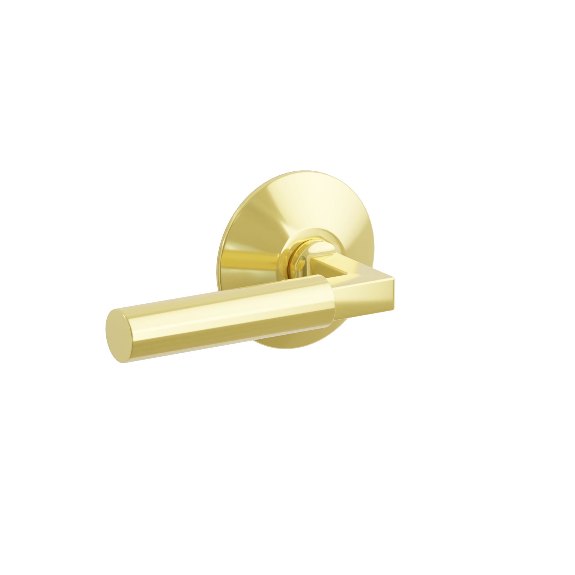 Emtek Hercules Lever Set with Modern Rosette