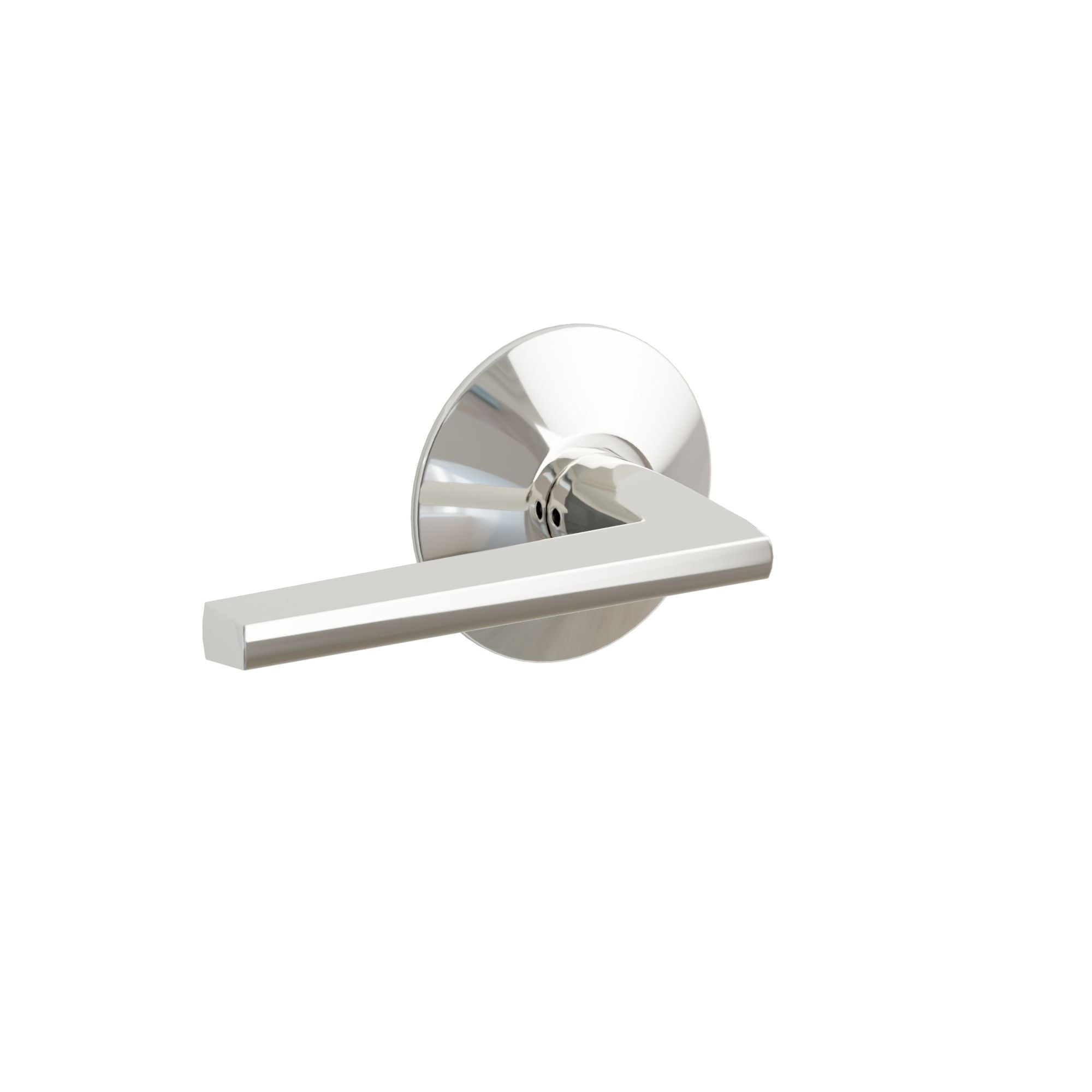 Emtek Helios Lever Set with Modern Rosette