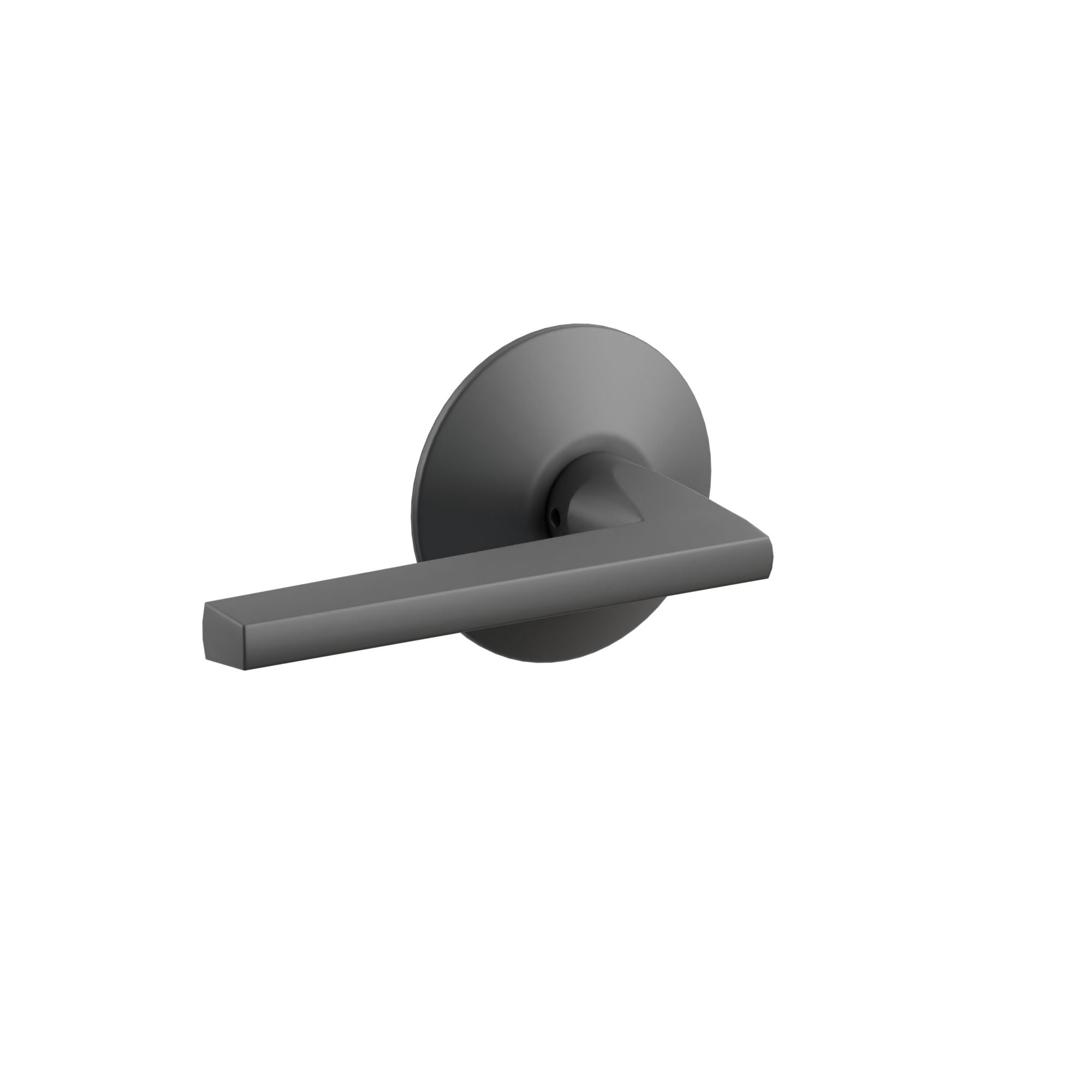 Emtek Helios Lever Set with Modern Rosette