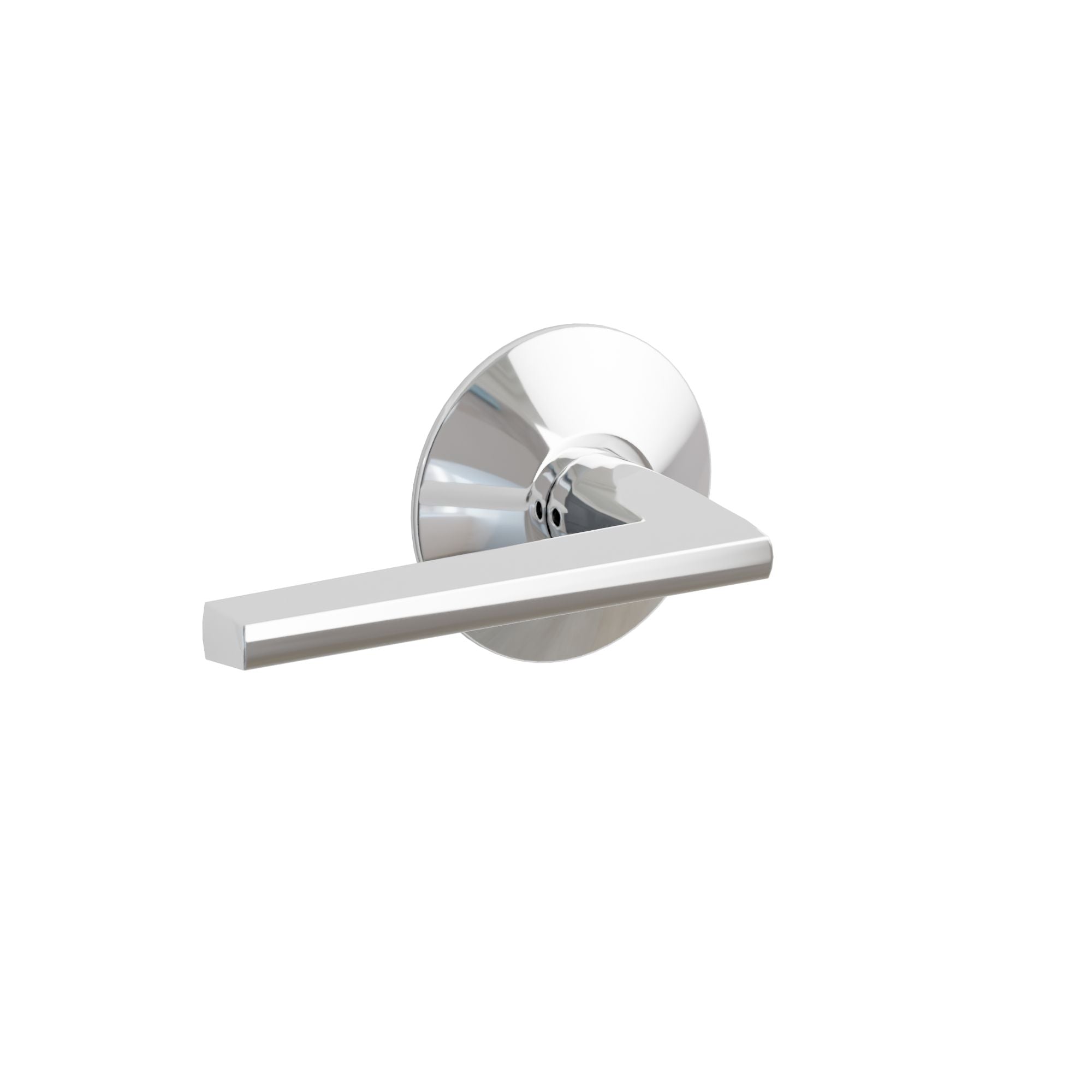 Emtek Concealed Fastener Helios Lever Set With Modern Rosette