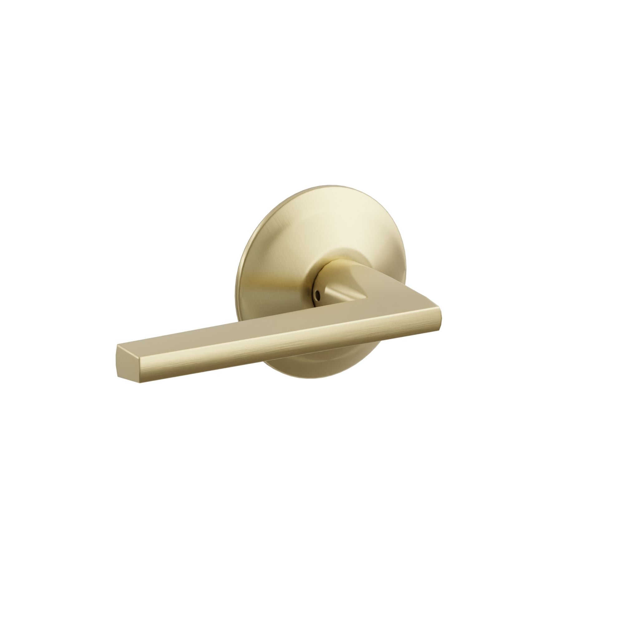 Emtek Concealed Fastener Helios Lever Set With Modern Rosette