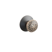 Emtek Concealed Fastener Lancaster Knob Set With Modern Rosette