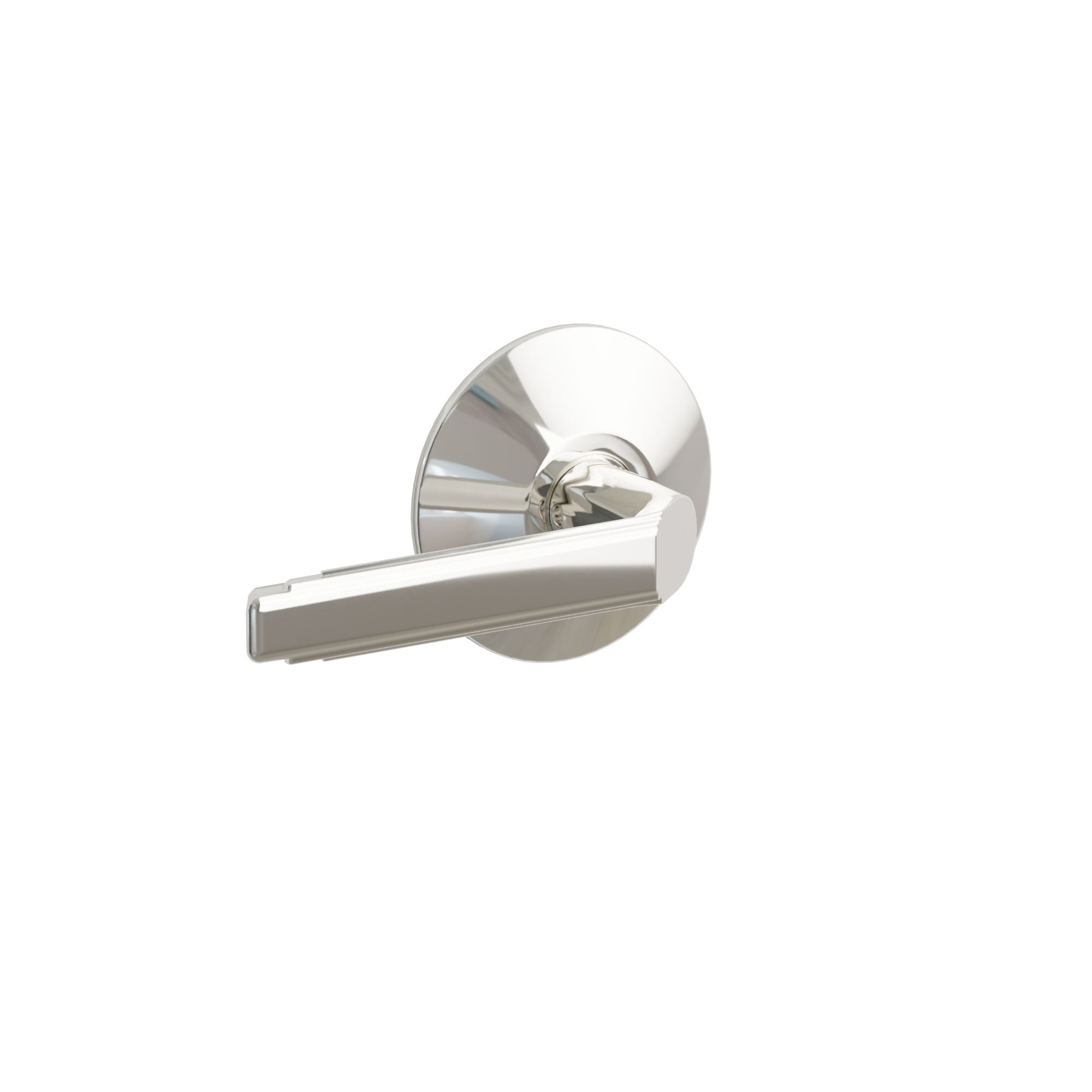 Emtek Concealed Fastener Milano Lever Set With Modern Rosette