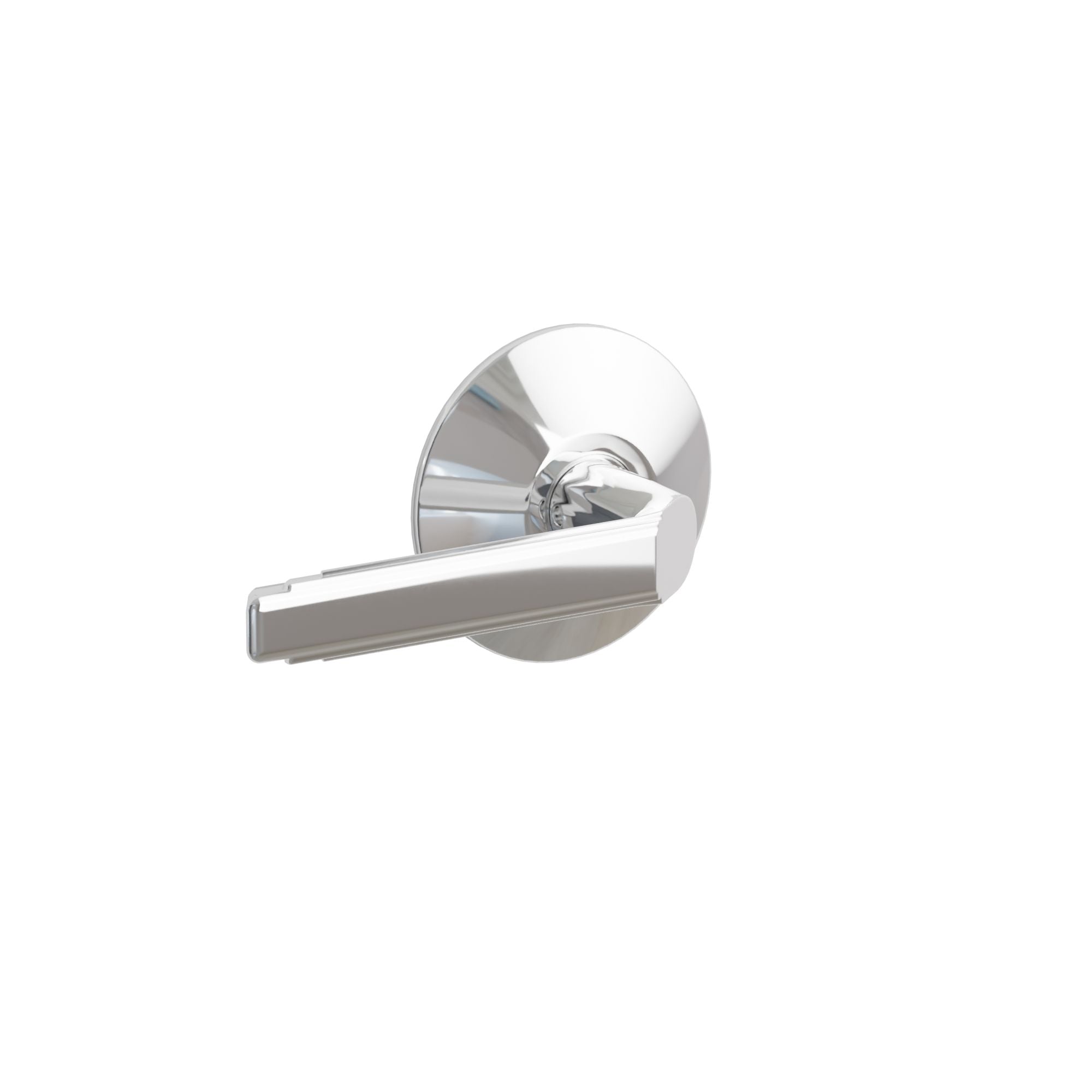 Emtek Concealed Fastener Milano Lever Set With Modern Rosette