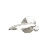 Emtek Hammered Lever Set with Modern Rosette