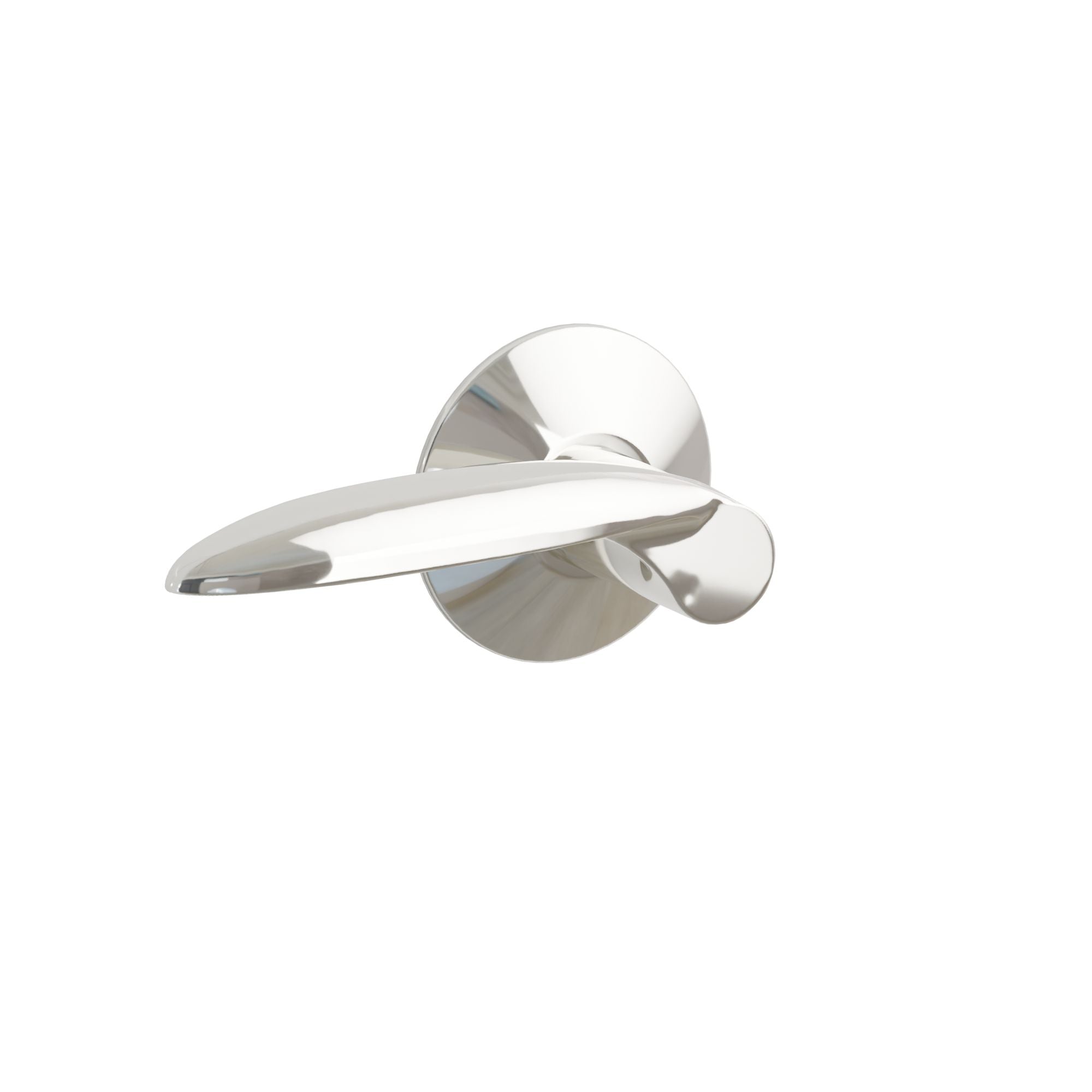 Emtek Concealed Fastener Mercury Lever Set with Modern Rosette