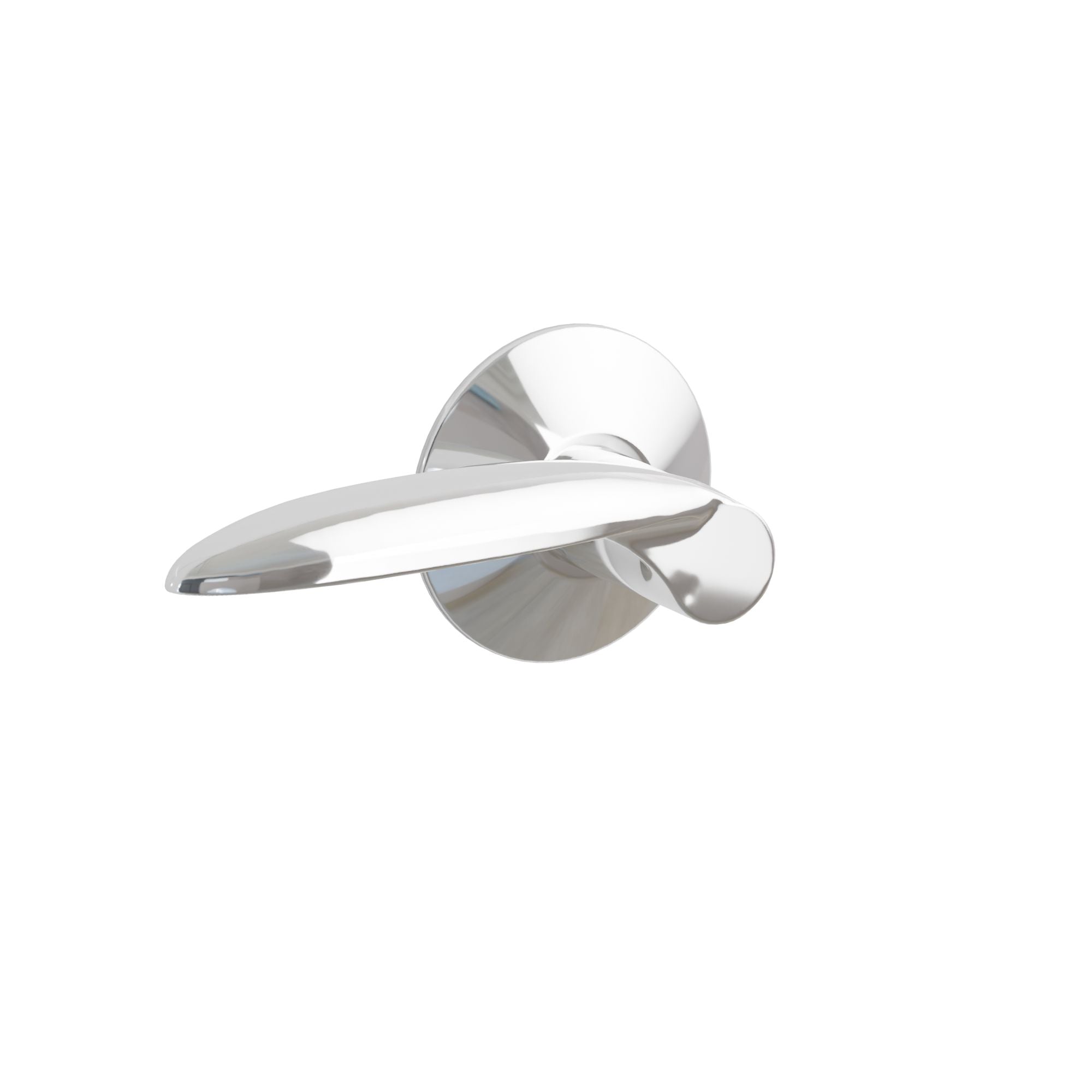 Emtek Mercury Lever Set with Modern Rosette