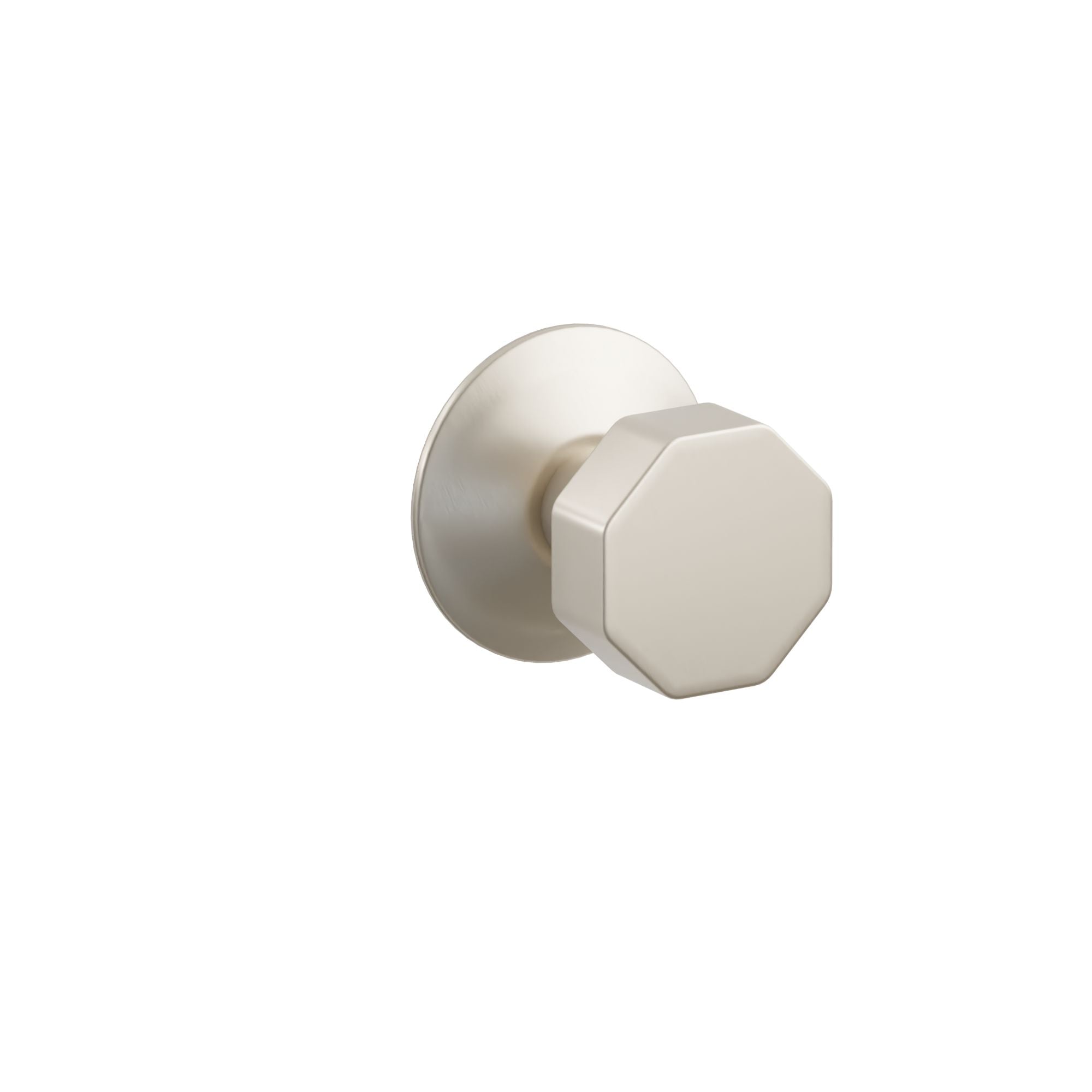 Emtek Concealed Fastener Octagon Knob Set With Modern Rosette