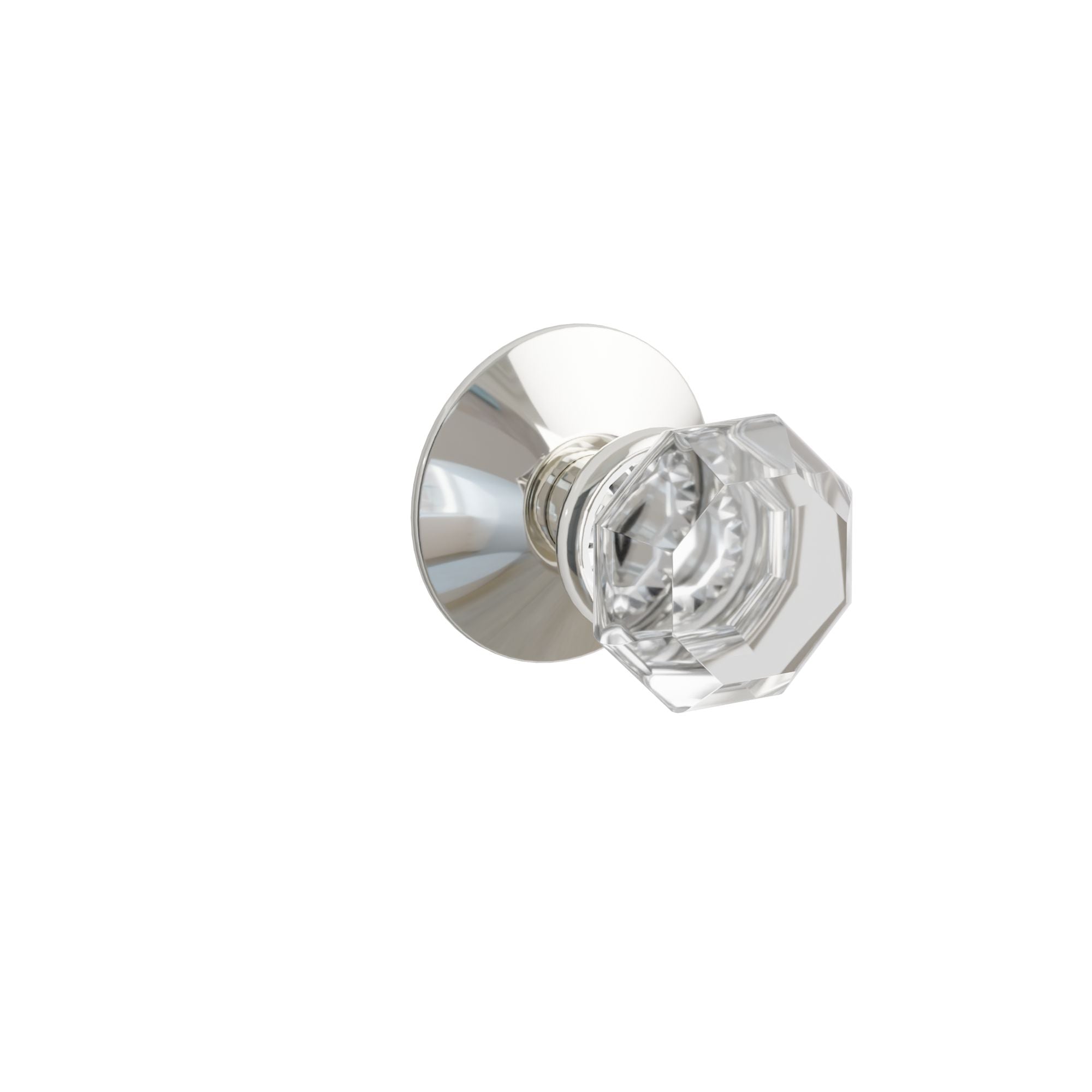 Emtek Old Town Knob Set with Modern Rosette
