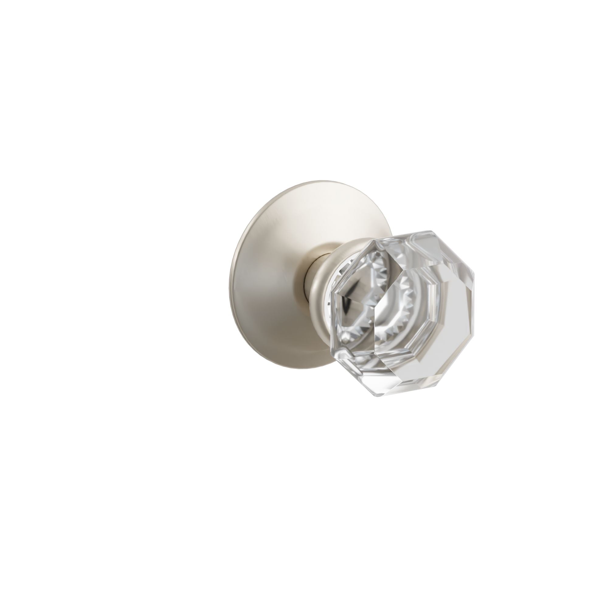 Emtek Concealed Fastener Old Town Knob Set With Modern Rosette