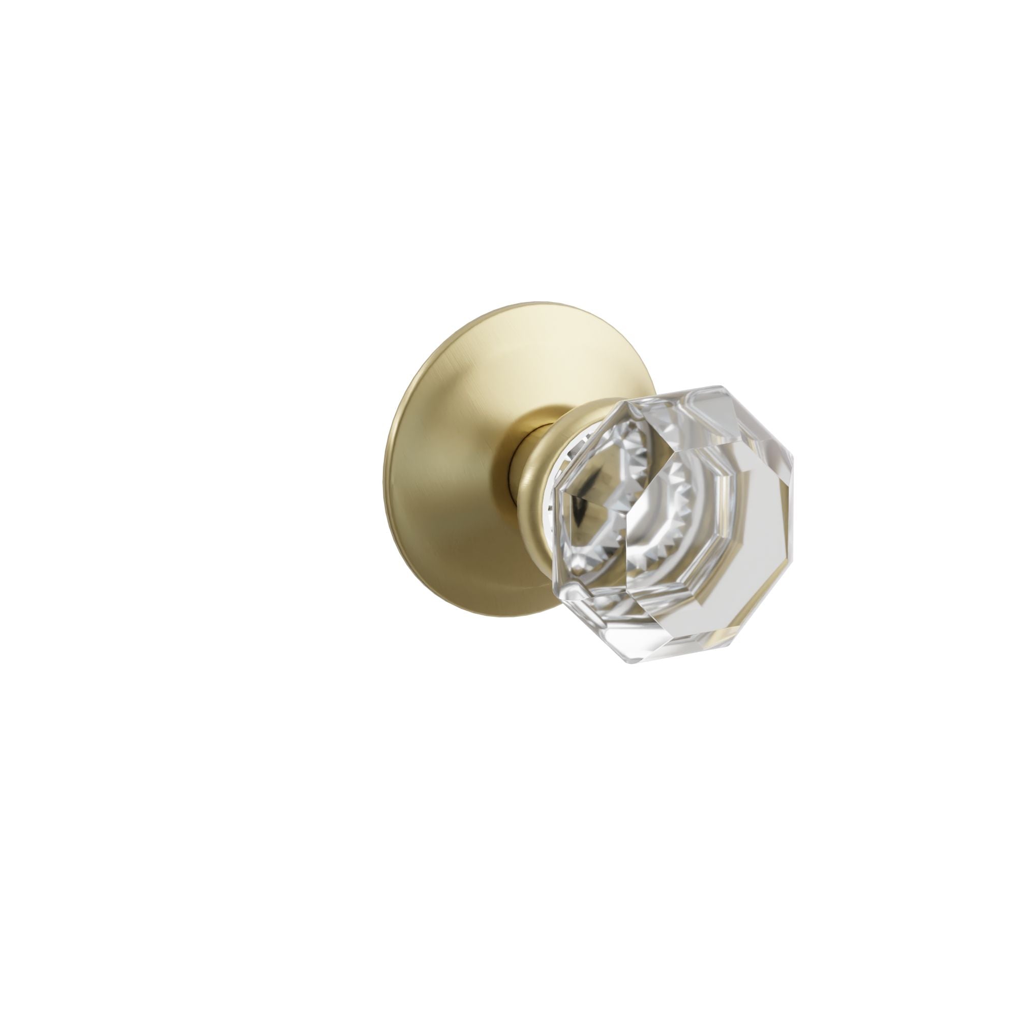 Emtek Old Town Knob Set with Modern Rosette
