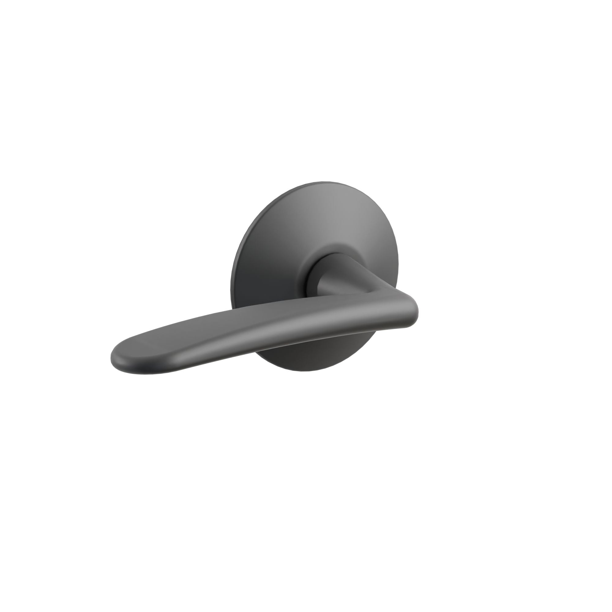 Emtek Concealed Fastener Poseidon Lever Set With Modern Rosette