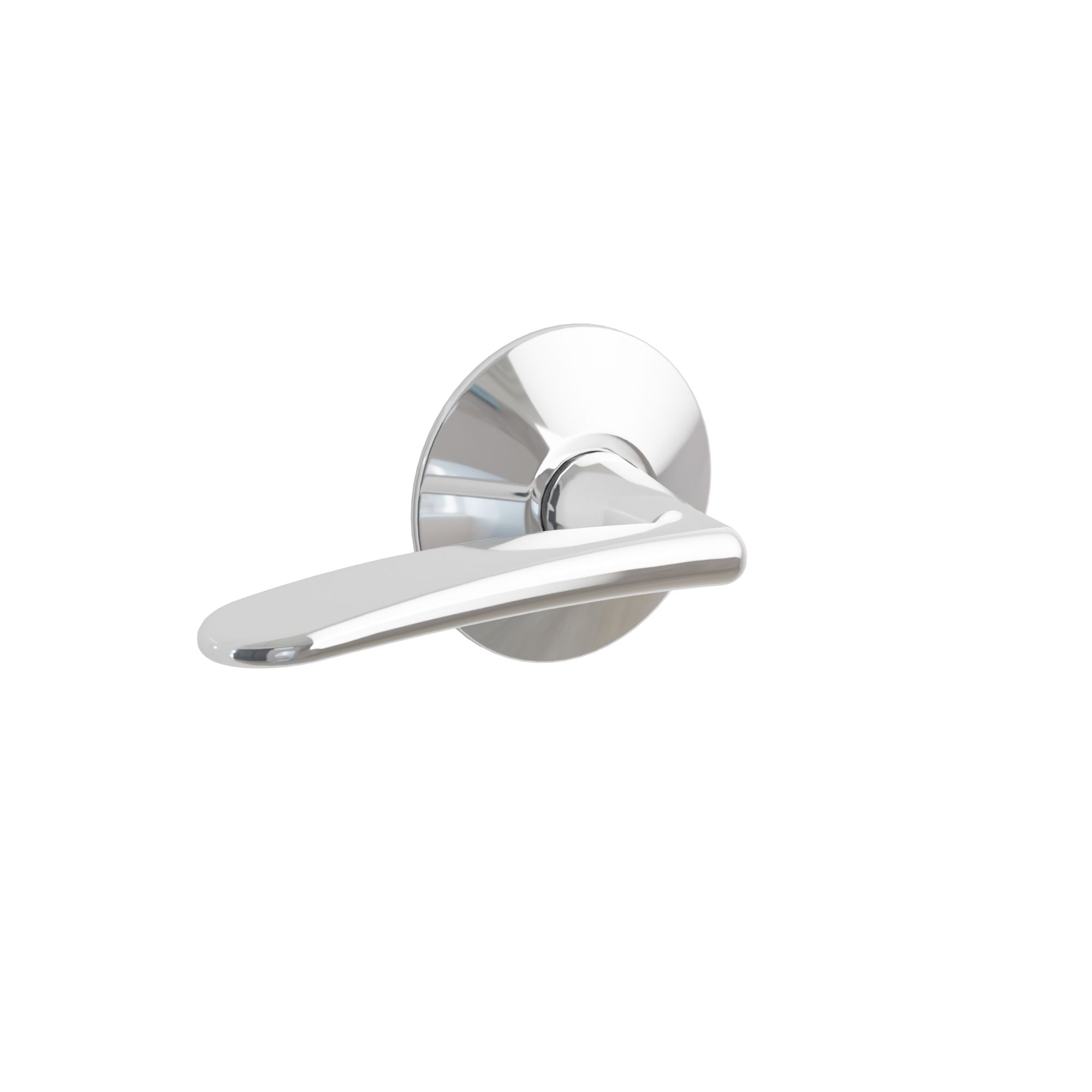 Emtek Concealed Fastener Poseidon Lever Set With Modern Rosette