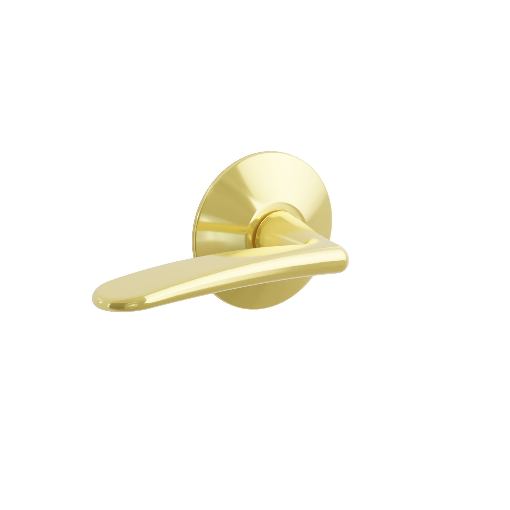 Emtek Concealed Fastener Poseidon Lever Set With Modern Rosette