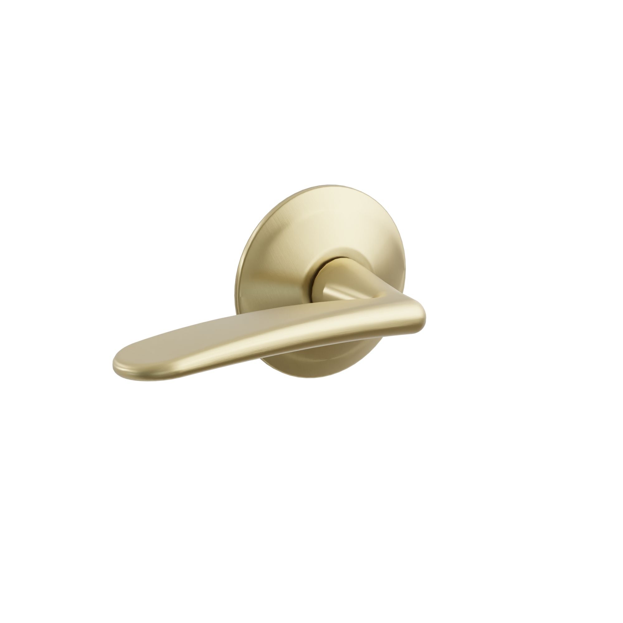 Emtek Concealed Fastener Poseidon Lever Set With Modern Rosette