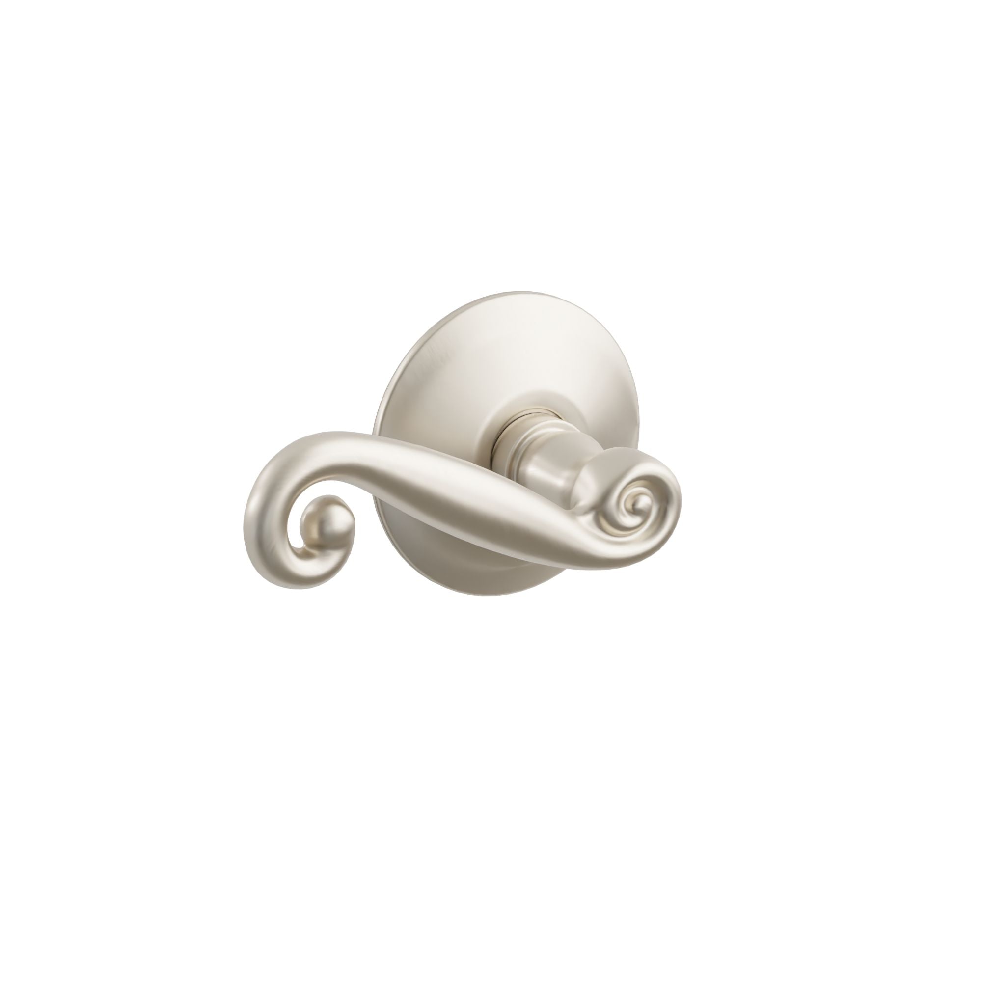 Emtek Concealed Fastener Rustic Lever Set With Modern Rosette