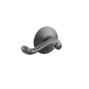 Emtek Rope Lever Set with Modern Rosette