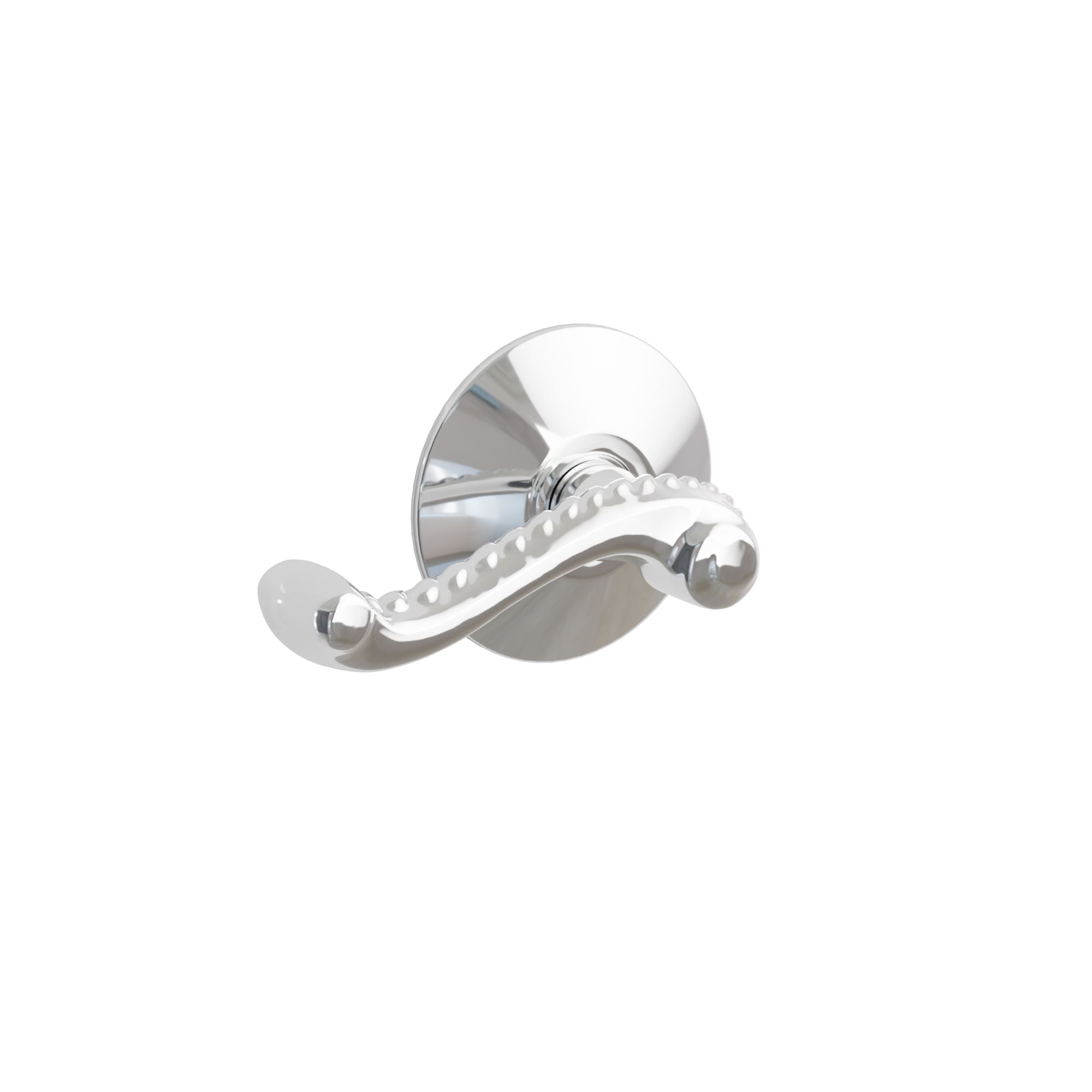 Emtek Rope Lever Set with Modern Rosette