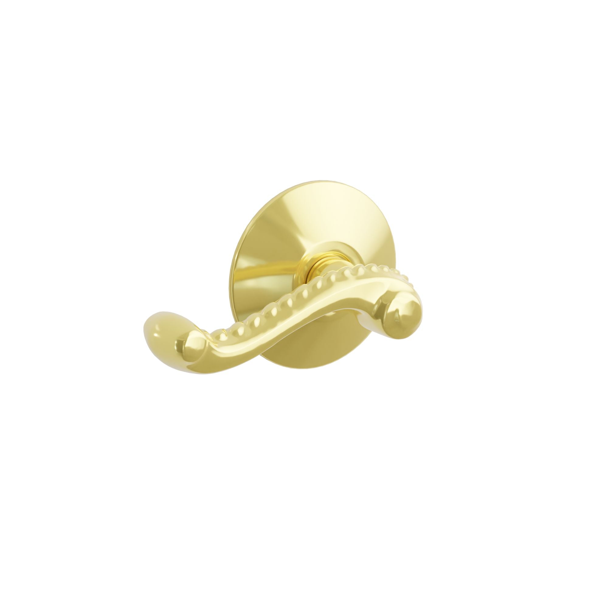 Emtek Concealed Fastener Rope Lever Set With Modern Rosette