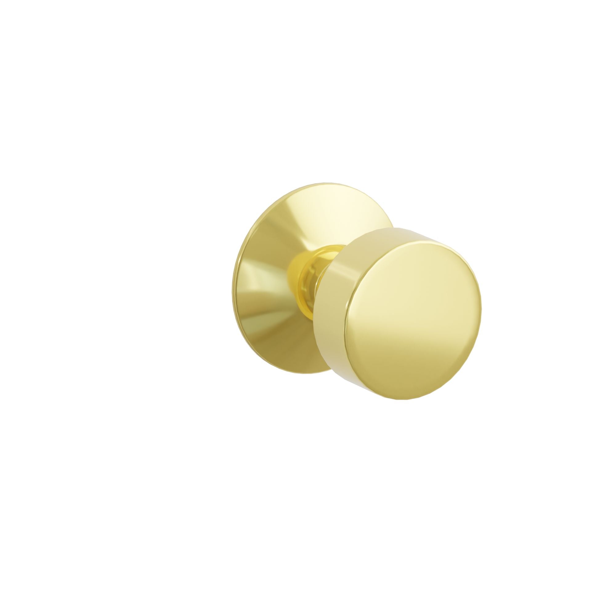 Emtek Concealed Fastener Round Knob Set With Modern Rosette