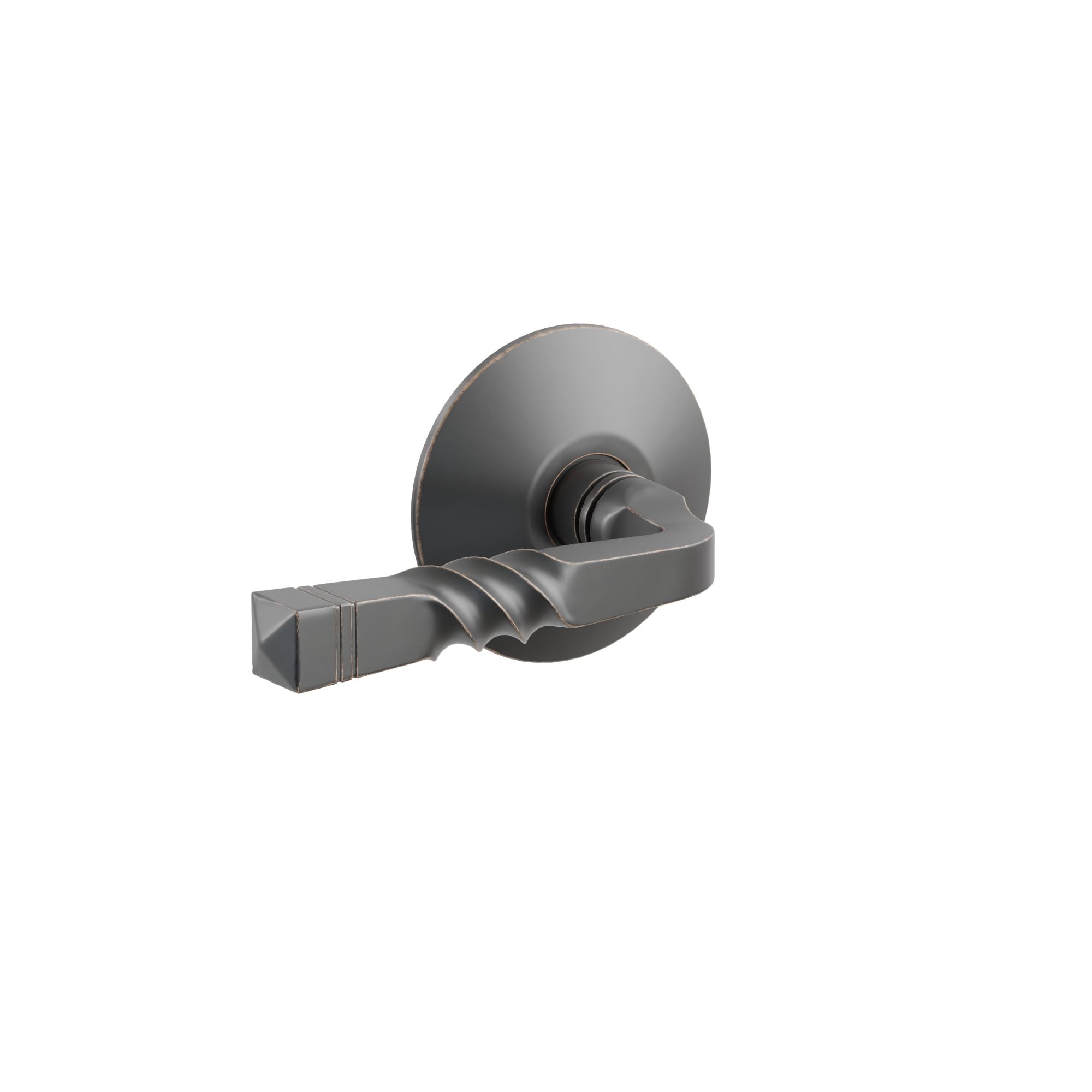 Emtek Concealed Fastener Santa Fe Lever Set With Modern Rosette