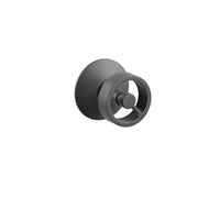 Emtek Concealed Fastener Spoke Knob Set With Modern Rosette