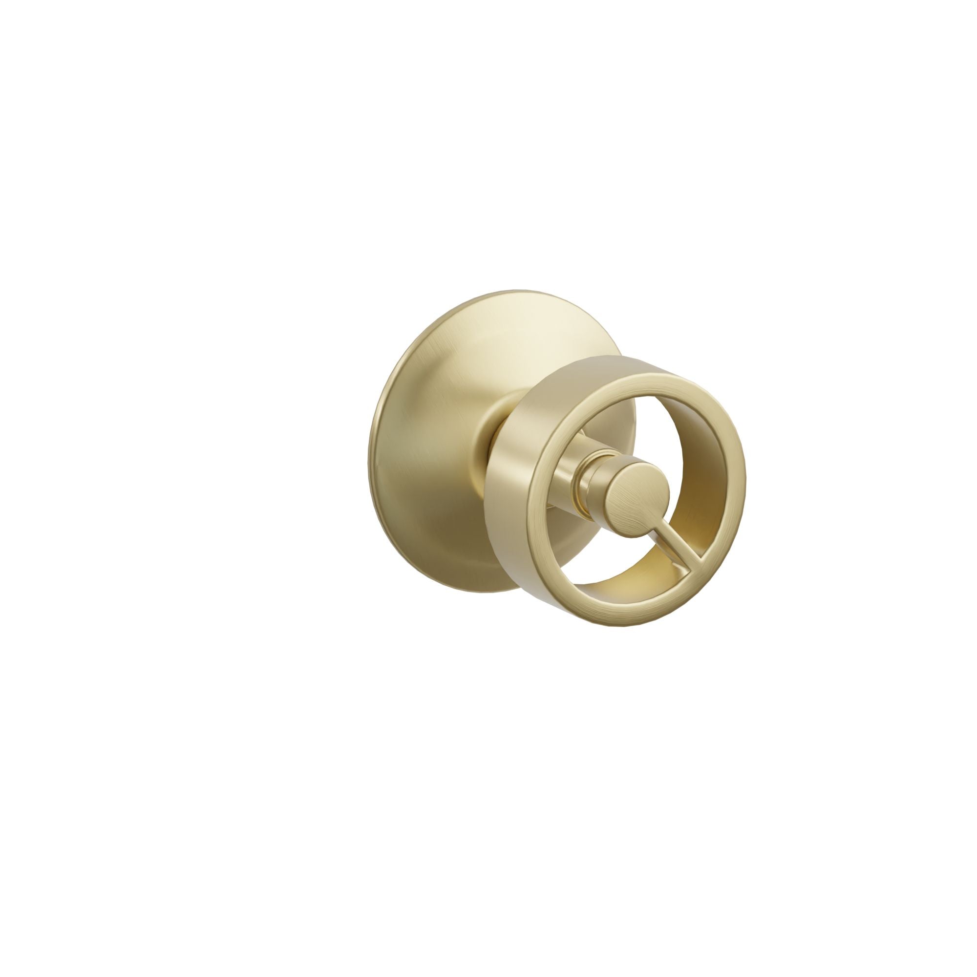 Emtek Spoke Knob Set with Modern Rosette